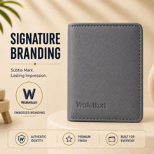 Load image into Gallery viewer, WALLETKART ORVIK Signature Executive Edition Premium Leather Card Wallet for Men (Style ID #46)