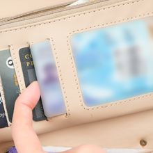 Load image into Gallery viewer, Textured Pattern Clutch for Women | 8 Card Slots | ID Window | Zipper Pocket | Spacious Cash Compartments | Secure Snap Closure STYLE ID#55