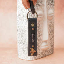 Load image into Gallery viewer, Personalized Leather Name Keychain For Men/Women