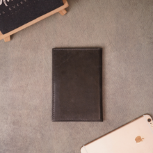 Load image into Gallery viewer, Personalized Genuine Leather Passport Cover with Name & Charm