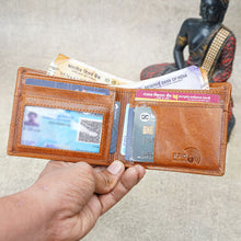 Load image into Gallery viewer, Genuine Leather Men’s Wallet – Gift for Him STYLE ID #15