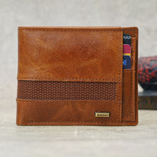 Load image into Gallery viewer, Genuine Leather RFID Bi-Fold Wallet Men – 8 Card Slots + 3 Front Quick-Access + 1 ID + 2 Cash Compartments, Ultra-Slim Wallet(STYLE ID #32)