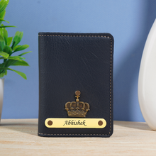 Load image into Gallery viewer, Personalized Card Holder with Name & Charm