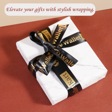 Load image into Gallery viewer, Personalized Men's Leather Wallet & Keychain with Name & Charm