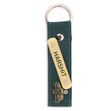 Load image into Gallery viewer, Personalized Leather Name Keychain For Men/Women