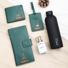 Load image into Gallery viewer, Combo Gift Set for Men | Wallet Pen Keychain Combo | Men’s Wallet Gift Set | Birthday Combo Gifts for Him | Wallet Set for Men | Wallet Keychain Pen Combo