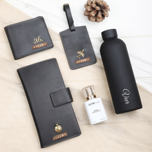 Load image into Gallery viewer, Combo Gift Set for Men | Wallet Pen Keychain Combo | Men’s Wallet Gift Set | Birthday Combo Gifts for Him | Wallet Set for Men | Wallet Keychain Pen Combo