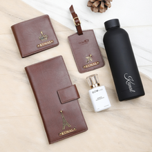 Load image into Gallery viewer, Combo Gift Set for Men | Wallet Pen Keychain Combo | Men’s Wallet Gift Set | Birthday Combo Gifts for Him | Wallet Set for Men | Wallet Keychain Pen Combo