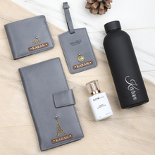 Load image into Gallery viewer, Combo Gift Set for Men | Wallet Pen Keychain Combo | Men’s Wallet Gift Set | Birthday Combo Gifts for Him | Wallet Set for Men | Wallet Keychain Pen Combo