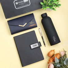 Load image into Gallery viewer, Perfect Personalized Gift for Her Name Engraved Gifts Combo for Wife with name & Charm