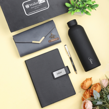 Load image into Gallery viewer, Perfect Personalized Gift for Her Name Engraved Gifts Combo for Wife with name & Charm
