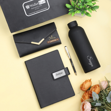Load image into Gallery viewer, Perfect Personalized Gift for Her Name Engraved Gifts Combo for Wife with name & Charm