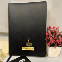 Load image into Gallery viewer, Personalised Men's Wallet, Pen, Diary & Temperature Bottle  (Black Color Combo)