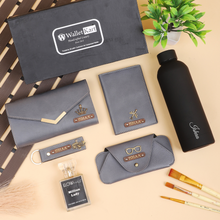 Load image into Gallery viewer, Perfect Personalized Gift for Her – Clutch, Keychain, Perfume & More with Custom Name & Charm