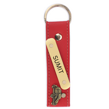 Load image into Gallery viewer, Personalized Leather Name Keychain For Men/Women