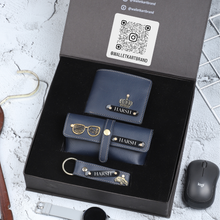 Load image into Gallery viewer, Perfect Gift for Him – Customized Wallet, Eyewear Case & Keychain