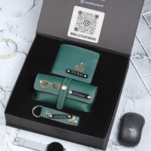 Load image into Gallery viewer, Perfect Gift for Him – Customized Wallet, Eyewear Case & Keychain