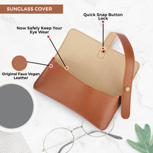 Load image into Gallery viewer, Personalised Leather Passport Cover Travel Wallet Luggage Tag Keychain and Eyewear Case with name and charm for Men/Women