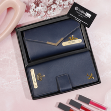 Load image into Gallery viewer, The Perfect Gift: Custom Clutch & Travel Wallet Set