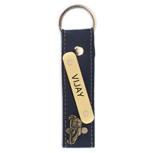 Load image into Gallery viewer, Personalized Leather Name Keychain For Men/Women