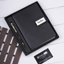 Load image into Gallery viewer, Personalized Diary with Dimond Pen Combo Gift Set for All