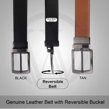 Load image into Gallery viewer, Personalized Genuine Leather Men's Wallet And Belt (2 in 1) Gift Combo Saddle Tan (STYLE ID #15)