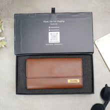Load image into Gallery viewer, Personalised Premium Women’s Clutch with Name for Stylish Everyday Use