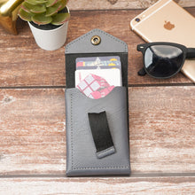 Load image into Gallery viewer, Slim Vegan Leather Pull-Tab Card Holder Wallet for Men & Women | 8 Card Capacity (5 Quick-Access Pull-Tab Slots + 3 Inner Card Slots), Cash Pocket, Button Closure(STYLE ID #43)