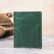 Load image into Gallery viewer, WALLETKART VALENTE Smart RFID Card Holder Wallet for Men | Genuine Leather & Aluminum Pop-Up Wallet | Modern Minimalist EDC Wallet (Style ID #44)