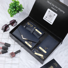Load image into Gallery viewer, Personalized Gift Combo for Women | 4-in-1 Customized Leather Clutch Set with Name
