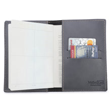 Load image into Gallery viewer, Personalized Leather Name Passport Cover with Charm For Family (Pack Of 4)