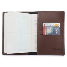 Load image into Gallery viewer, Personalized Leather Name Passport Cover with Charm For Family (Pack Of 4)