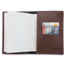 Load image into Gallery viewer, Personalized Leather Name Passport Cover with Charm For Family (Pack Of 2)