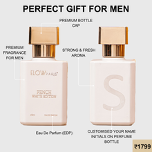 Load image into Gallery viewer, ELOW PARIS FENCH WHITE EDITION | Long Lasting Perfume for Man | E50ml