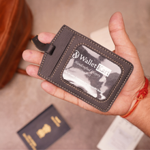 Load image into Gallery viewer, Personalised Luggage Tag with Name & Charm