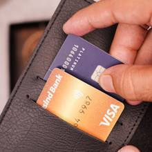 Load image into Gallery viewer, Premium Personalized Passport Cover with Name Engarved on Golden Plate