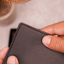 Load image into Gallery viewer, Premium Personalized Passport Cover with Name Engarved on Golden Plate