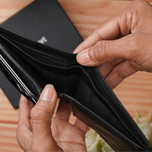 Load image into Gallery viewer, Premium Quality Genuine Leather Name | Name Printed Leather Wallet Gift STYLE ID #21)