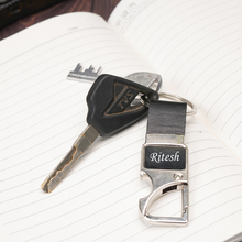 Load image into Gallery viewer, Personalized Metal Keychain with Name For Men/Women (3.0)