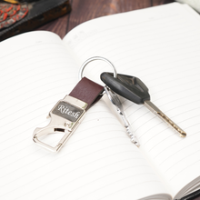 Load image into Gallery viewer, Personalized Metal Keychain with Name For Men/Women (3.0)