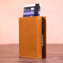 Load image into Gallery viewer, Elegant Genuine Leather Men's Metal Card Holder – Perfect for Professionals (STYLE ID #26)