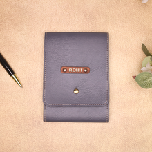 Load image into Gallery viewer, Luxury Personalized Gift – Premium Leather Notepad with Name