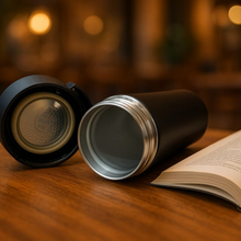 Load image into Gallery viewer, Personalized Vacuum Insulated Stainless Steel Coffee Travel Mug | Black