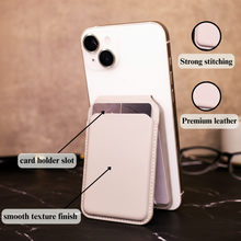 Load image into Gallery viewer, Premium Leather magnetic Phone Stand – The Ultimate Desk Upgrade for Modern Lifestyles (STYLE ID #28)