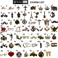 Load image into Gallery viewer, Personalised Men's Wallet, Eyewear case, Luggage Tag & Travel Wallet with Name & Charm