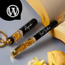 Load image into Gallery viewer, Personalised Pen & Keychain Combo