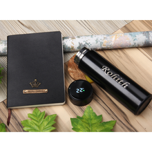 Load image into Gallery viewer, Personalized Diary with Temperature Bottle Combo Gift Set for Corporates