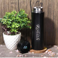 Load image into Gallery viewer, Personalised Men's Wallet, Pen, Diary & Temperature Bottle  (Black Color Combo)