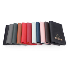 Load image into Gallery viewer, Personalized Passport Cover with Name & Charm