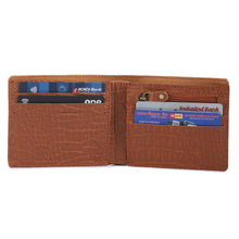 Load image into Gallery viewer, Personalized Crocodile Men's Wallet with Name & Charm | Best Customized Gift for Boyfriend Husband Father & Son